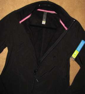 MONDETTA Black 3/4 Length Fitted Fleece Lined Coat Jacket NWT Womens 
