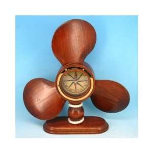    Propeller Desk Clock (12.5)   Nautical Boat Prop