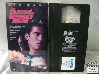 The Taking of Beverly Hills VHS Ken Wahl, Robert Davi  