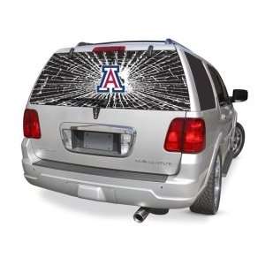  Arizona Wildcats Shattered Back Winshield Covering Sports 