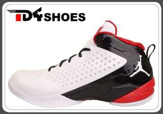 Nike Jordan Fly Wade II 2 White Varsity Red Black Basketball Shoes NB 