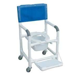    MJM International 118 3 FF SQ PAIL Shower  Commode Chair: Beauty