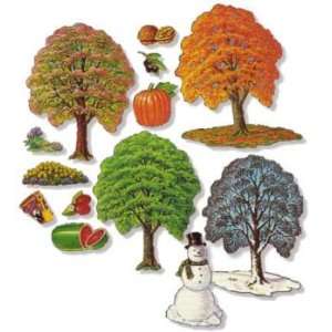    Seasonal Trees (15) Flannelboard Figures   Kit Toys & Games
