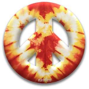    MEYOTO 5.5 Red Tie Dye Heart Vinyl Sticker: Home & Kitchen