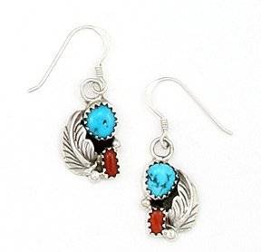 By Navajo Artist Bobby Becenti: Beautiful Sterling silver Turquoise 