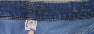 SILVER JEANS AIKO Boot Cut Stretch Buckle Jeans Size 29 X 31 (8 