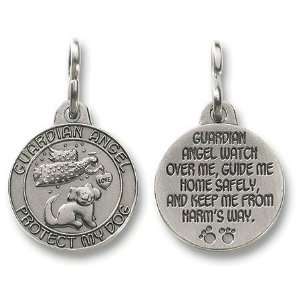  Guardian Angel Christian Catholic Protection Dog Pet Medal 