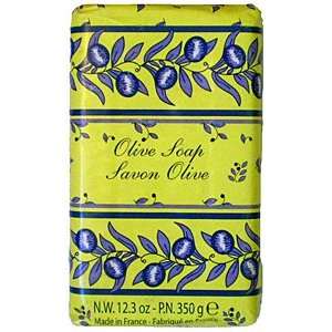   Olive Oil 12.3 Oz. Single Soap From France: Health & Personal Care