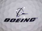 BOEING AIRLINES AIRPLANE ALL BLACK LOGO GOLF BALL