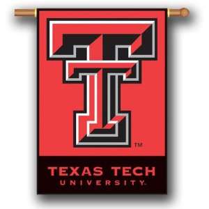  Texas Tech Double sided House Flag BSI