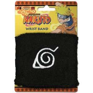  Naruto Leaf Village Symbol Wristband GE 7713: Sports 