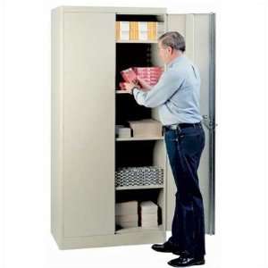 Lyon BB1000 1000 Series Standard Storage Cabinet with 4 Shelves, 36 