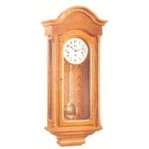  Hermle Classic Oak Regulator Wall Clock 70691 i90341: Home 