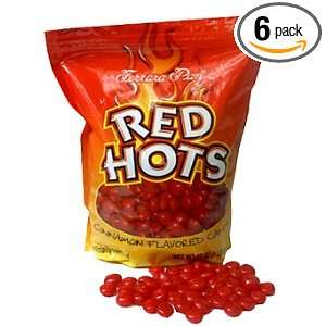 Red Hots Cinnamon Candy Resealable 6   1 Lb 6 Ounce Bags  