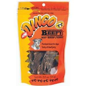  DINGO BEEFY DOG JERKY BAG SM: Pet Supplies