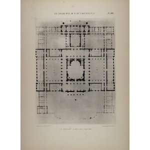   Architect State Building Plan   Original Print: Home & Kitchen