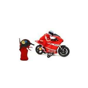   RC (Remote Control) Motorcycle W/Rider Casey Stoner Toys & Games