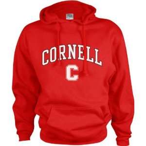  Cornell Big Red Perennial Hooded Sweatshirt: Sports 