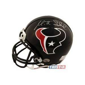 Matt Schaub Autographed Houston Texas Replica Mini Football Helmet