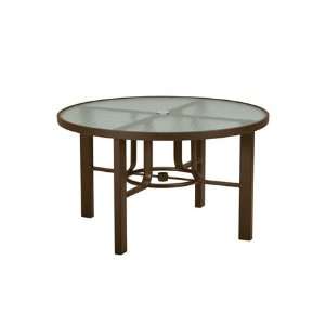  Tropitone Cast Aluminum 42 Round Obscure Top Chat Table 