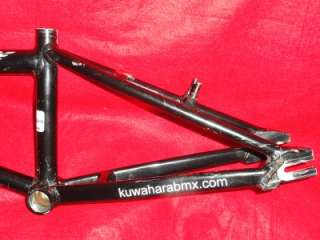 kuwahara 2kz series bmx frame used fits redline crupi profile 20.5 