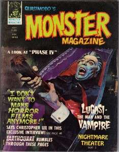 Quasimodos Monster Magazine # 3 1975 Mayfair Publications VGF  