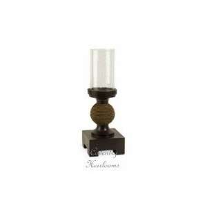  CKI Appolonia Small Candle with Glass Hurricane
