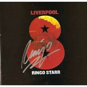   AUTOGRAPHED   Ringo Starr   Liverpool 8 CD + COA 