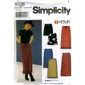    Simplicity One Hour Skirt Sewing Pattern #9336 