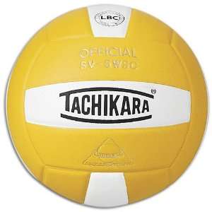  Tachikara SV 5WSC Volleyball ( Gold/White ) Sports 