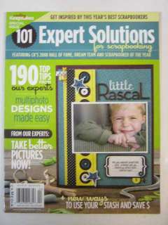 CREATING KEEPSAKES SPECIAL ISSUE MAGAZINE 101 EXPERT SOLUTIONS 