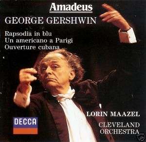Lorin Maazel Cleveland orchestra AMADEUS G.GERSHWIN1975 743216871728 