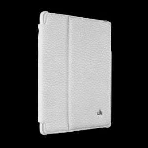  Vaja White/White Leather Agenda Case for Apple iPad 2 