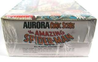 AURORA COMIC SCENES No. 182 THE AMAZING SPIDERMAN, 1974  
