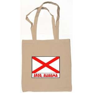  Argo Alabama Souvenir Tote Bag Natural: Everything Else
