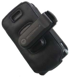 Motorola VE465 W755 Leather Case w/ Clip ELV32 OEM NEW  