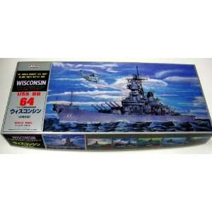  ARII   1/600 Battleship Wisconsin (Plastic Models) Toys 