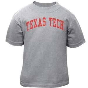  Texas Tech Red Raiders Toddler Ash Arched T shirt Sports 