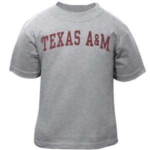 : Texas A & M University Aggie Tshirt : Texas A&M Aggies Toddler Ash 