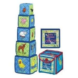  Baby Animal ABC Quilted Nesting Blocks Toys & Games