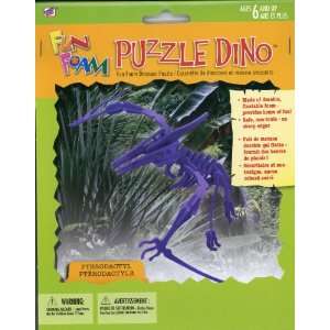  Pterodactyl Dinosaur 3 D Foam Puzzle: Toys & Games