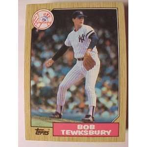  1987 Topps #254 Bob Tewksbury