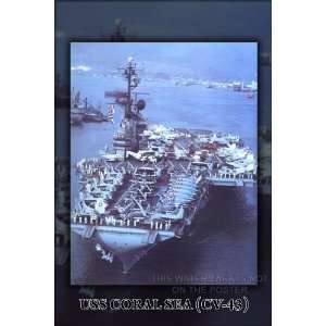  USS Coral Sea (CV 43)   24x36 Poster p2: Everything Else