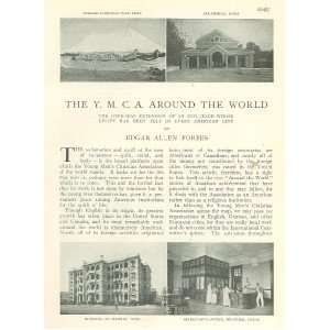  1908 YMCA Around World India China Philippines Ceylon 