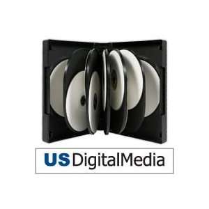  USDM DVD Case Twelve Disc Black Electronics