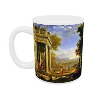 David is consecrated king by Samuel (oil on   Mug   Standard Size 