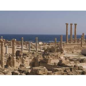 Sabratha Roman Site, UNESCO World Heritage Site, Tripolitania, Libya 