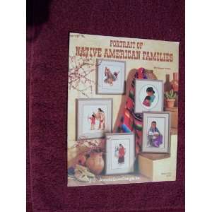  Portrait of Native American Families counted cross stitch 