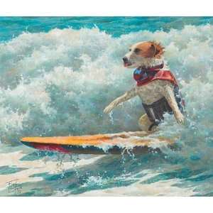    Fred Stone   Buddy the Surfing Dog Open Edition