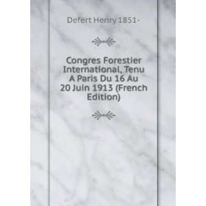   La PrÃ©sidence De Henry Defert (French Edition) Defert Henry 1851